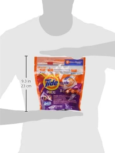 پودر لباسشویی کپسولی Tide Pods، 16 عدد (بسته 1 عددی)