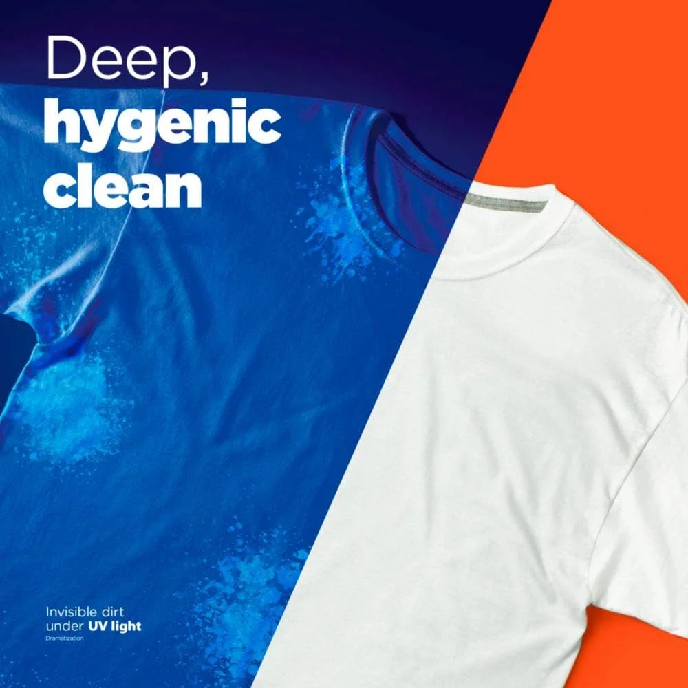 پودر لباسشویی کپسولی تاید مدل Hygienic Clean Heavy 10x Duty Power PODS، رایحه اورجینال، 21 عددی، برای آلودگی های قابل مشاهده و غیر قابل مشاهده