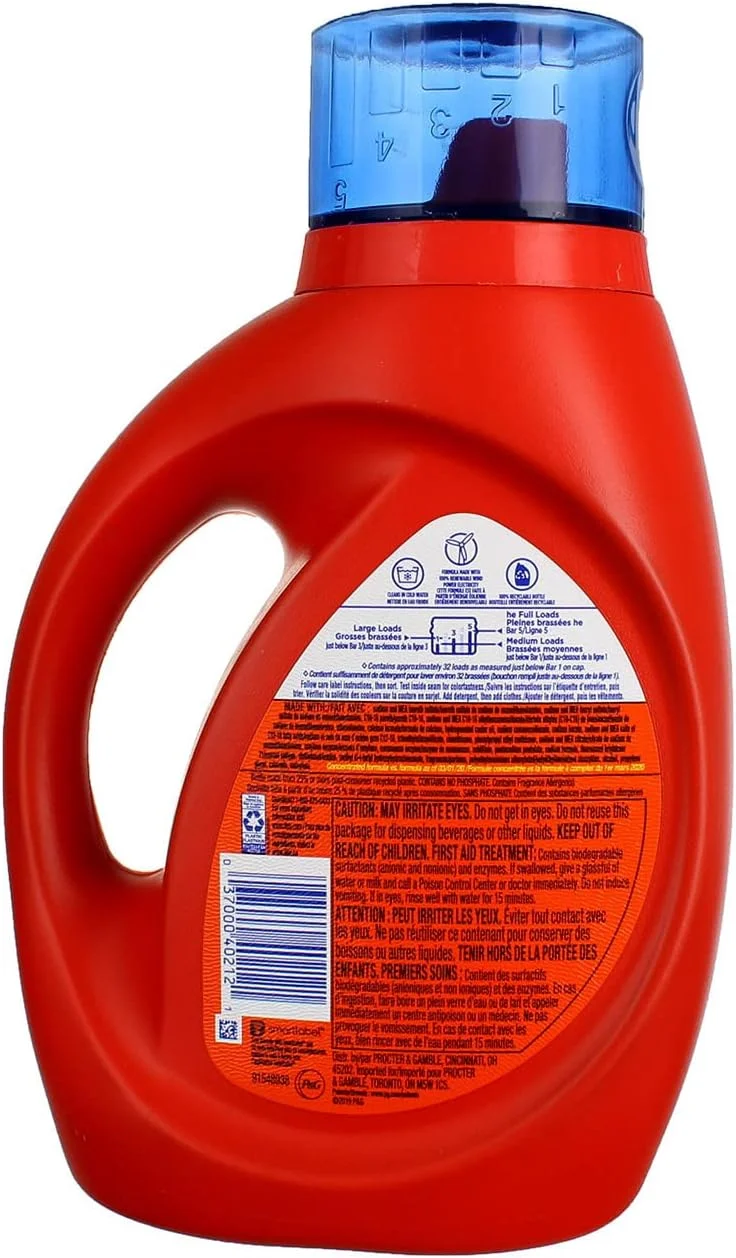 مایع لباسشویی تاید HE - 50 اونس مایع (بسته 2 عددی) مایع لباسشویی تاید HE - 50 اونس مایع (بسته 2 عددی)