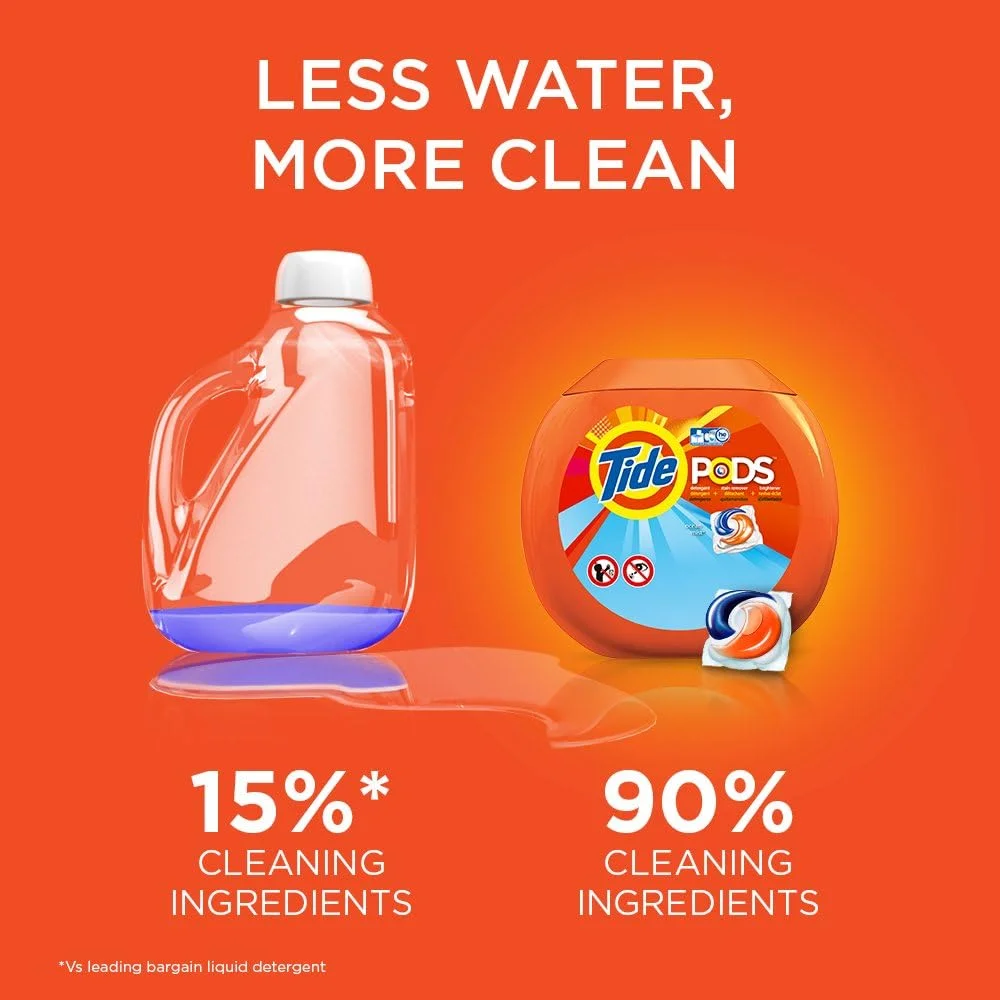 قرص های مایع لباسشویی Tide قرص های مایع لباسشویی Tide