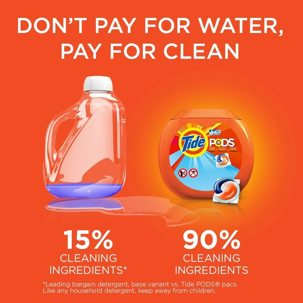 قرص های مایع لباسشویی Tide قرص های مایع لباسشویی Tide