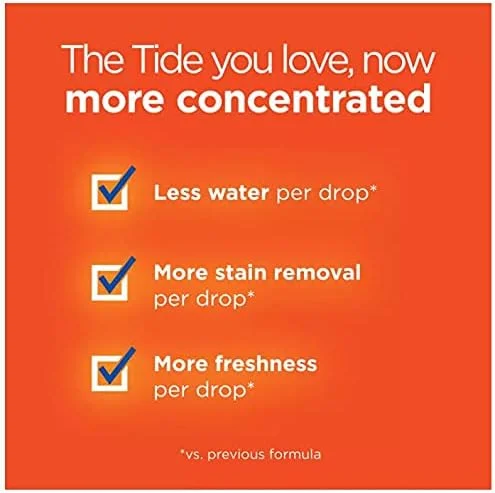 مایع لباسشویی فوق غلیظ Tide Advanced Power Oxi Plus جایگزین سفید کننده 4.43 لیتر/150 اونس مایع - 81 بار شستشو