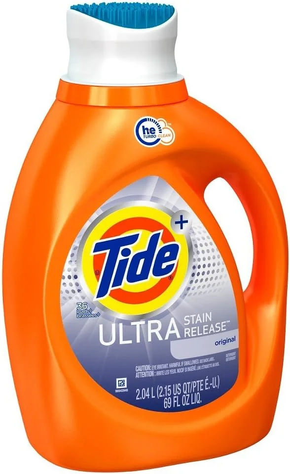 مایع لباسشویی تاید Ultra Stain Release HE Turbo Clean، 2.04 لیتر، 36 بار شستشو