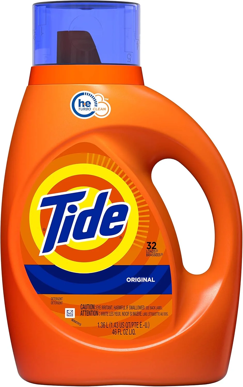 مایع لباسشویی تاید، اورجینال، 32 بار شستشو، 46 Fl Oz