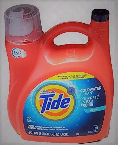 مایع لباسشویی فوق غلیظ تاید مدل Coldwater Clean Original حجم 4.43 لیتر (150 اونس مایع) - 110 بار شستشو