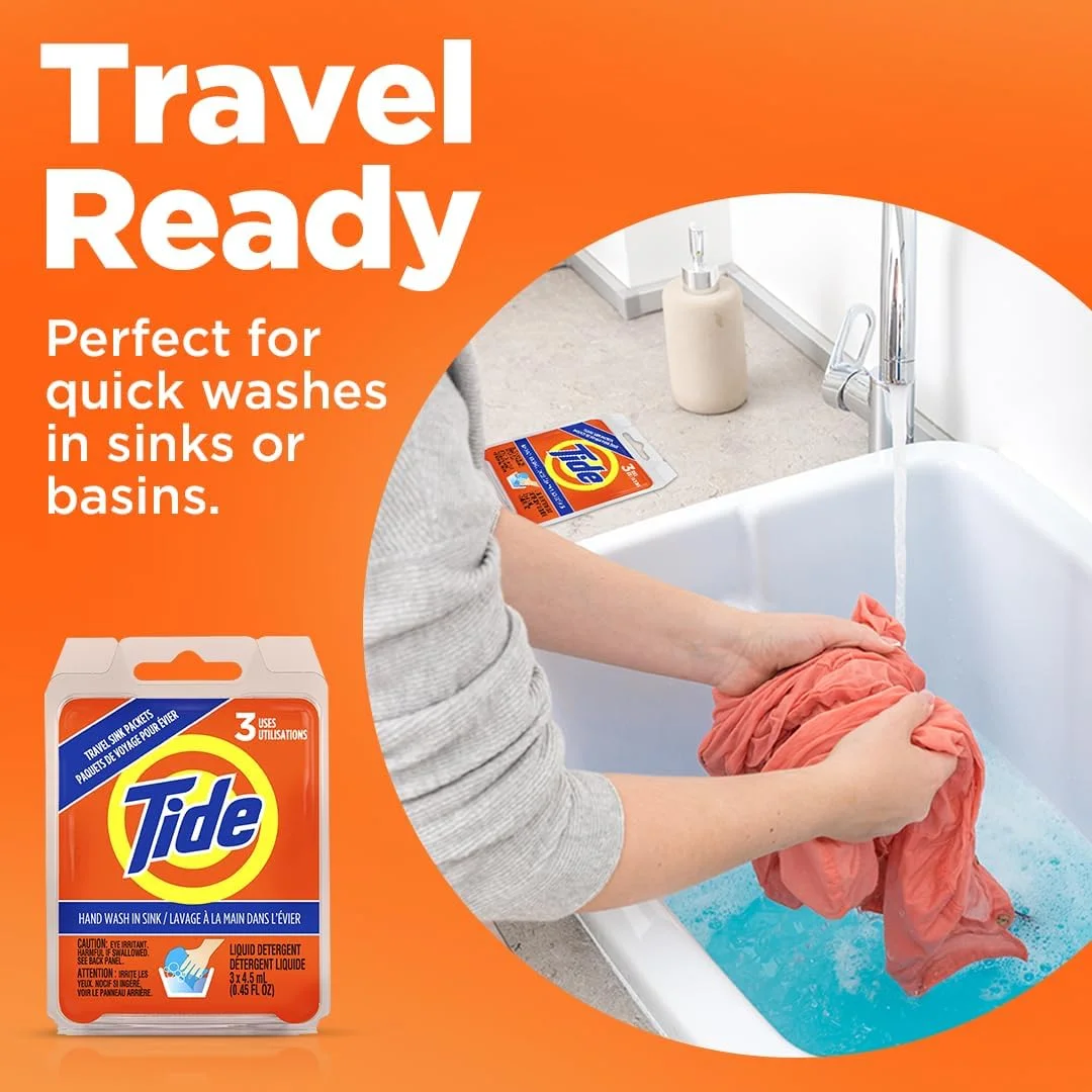 مایع لباسشویی Tide Sink Pack، 15 میلی لیتر، بسته 12 عددی