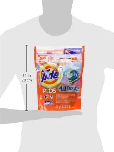 پودر لباسشویی Tide PODS با رایحه Downy، مایع لباسشویی، رایحه April Fresh، تعداد 23