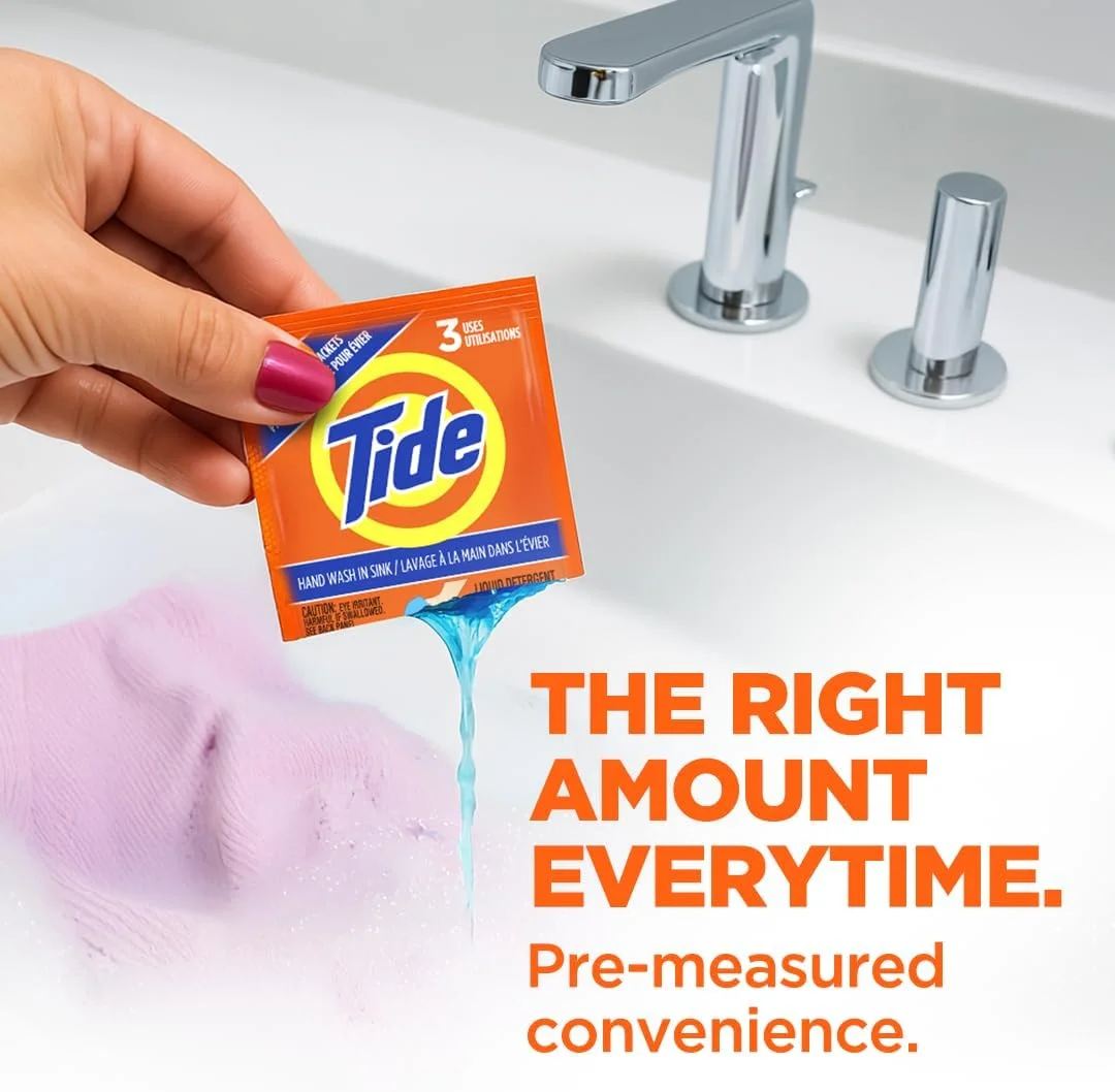 مایع لباسشویی Tide Sink Pack، 15 میلی لیتر، بسته 12 عددی