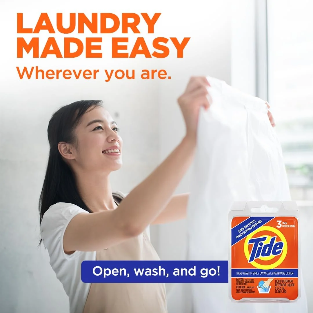 مایع لباسشویی Tide Sink Pack، 15 میلی لیتر، بسته 12 عددی