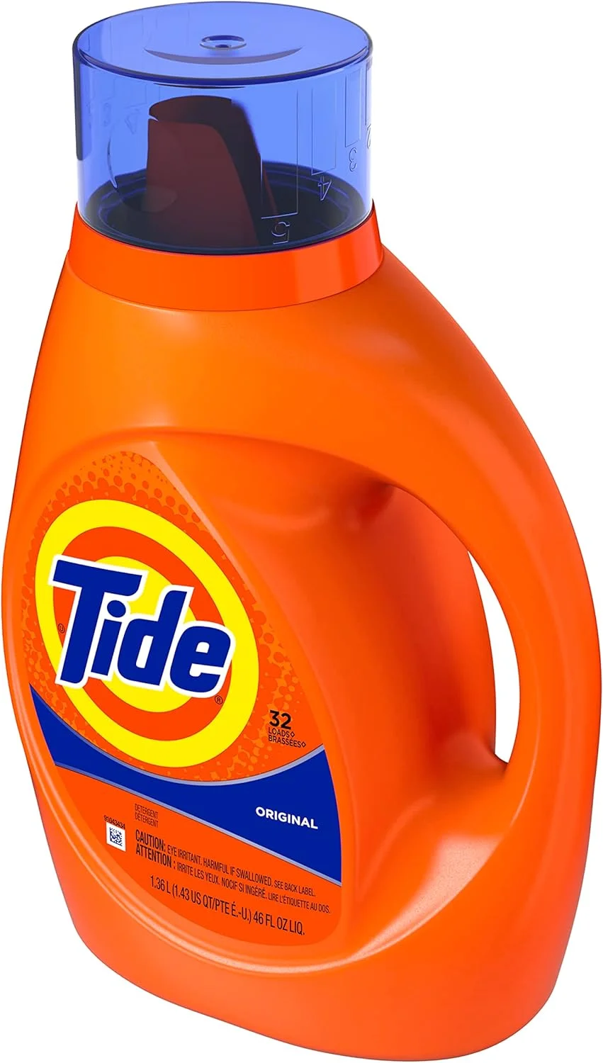 مایع لباسشویی تاید، اورجینال، 32 بار شستشو، 46 Fl Oz