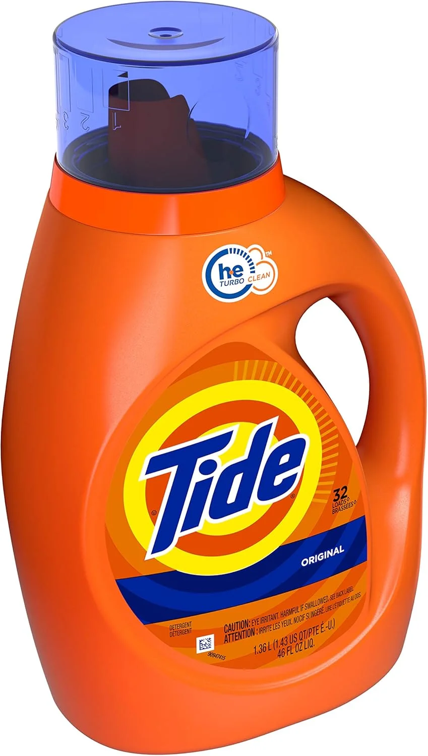 مایع لباسشویی تاید، اورجینال، 32 بار شستشو، 46 Fl Oz