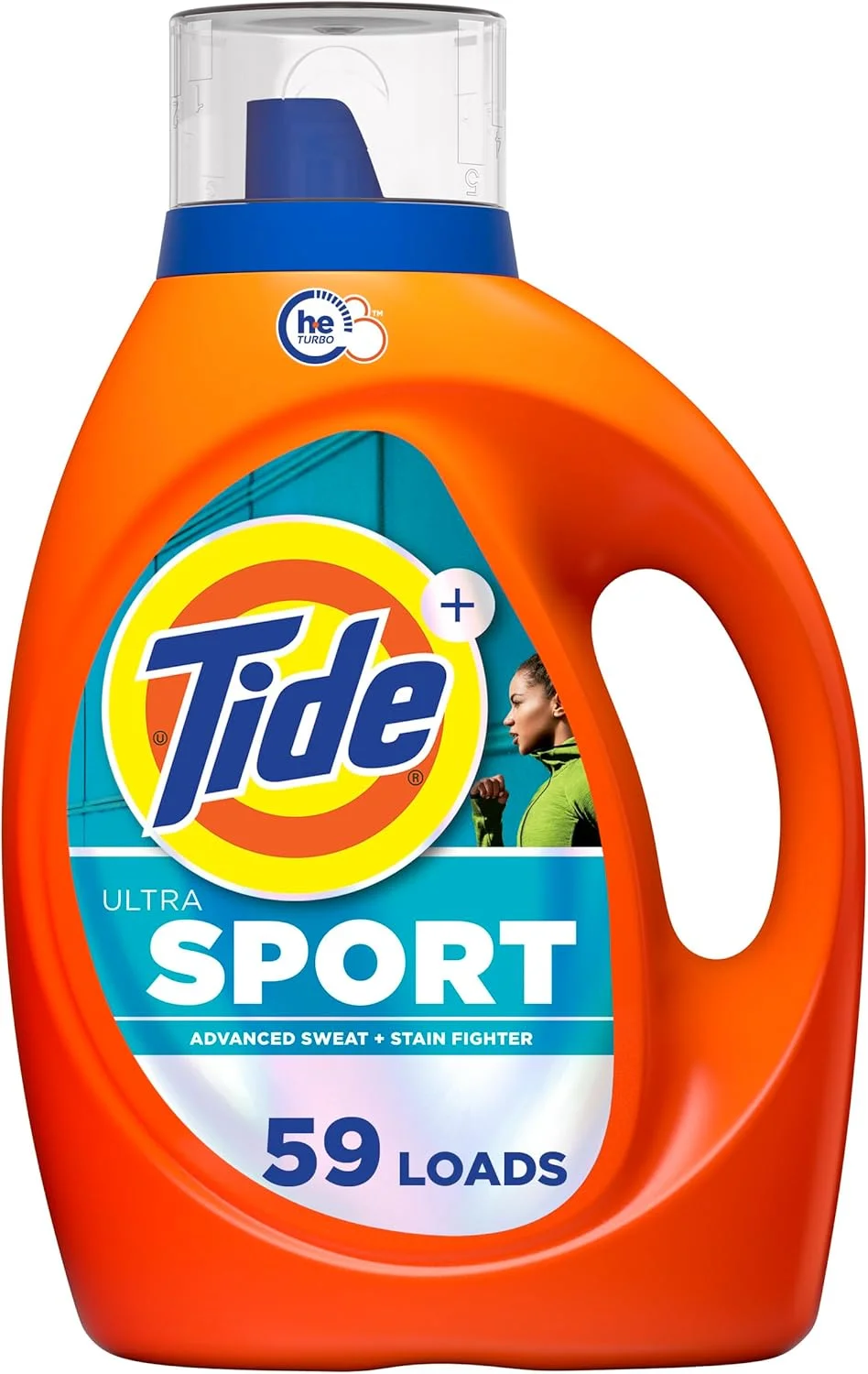 مایع لباسشویی ورزشی Tide Sport، از بین برنده بوی بد، 2.48 لیتر