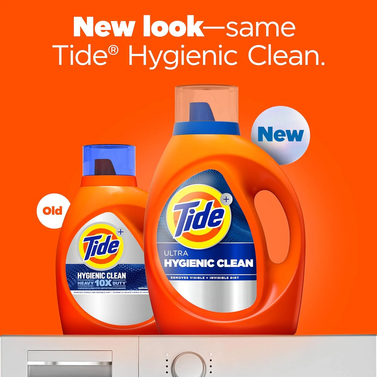 مایع لباسشویی تاید Hygienic Clean Heavy 10X Duty، رایحه اصلی، سازگار با HE، 59 بار شستشو، 2.48 لیتر مایع لباسشویی تاید Hygienic Clean Heavy 10X Duty، رایحه اصلی، سازگار با HE، 59 بار شستشو، 2.48 لیتر