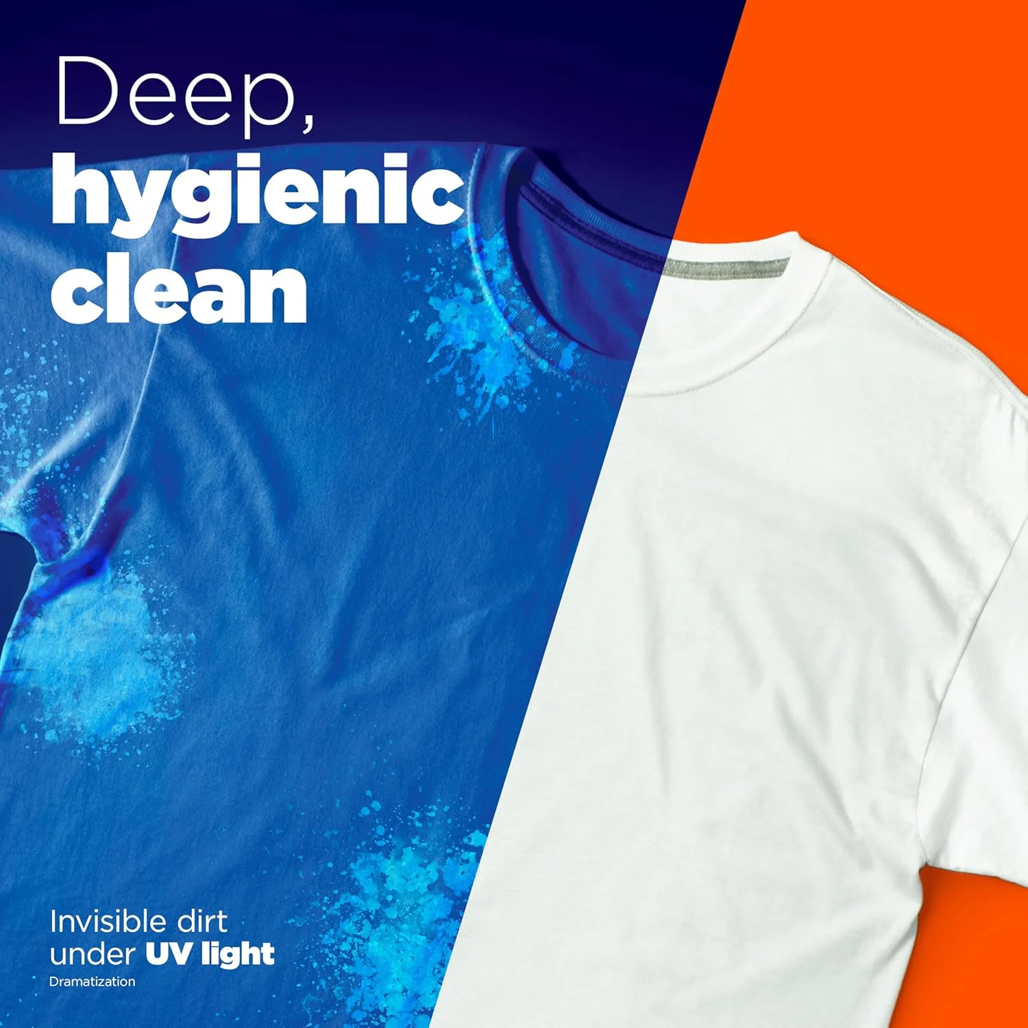 مایع لباسشویی تاید Hygienic Clean Heavy 10X Duty، رایحه اصلی، سازگار با HE، 59 بار شستشو، 2.48 لیتر مایع لباسشویی تاید Hygienic Clean Heavy 10X Duty، رایحه اصلی، سازگار با HE، 59 بار شستشو، 2.48 لیتر