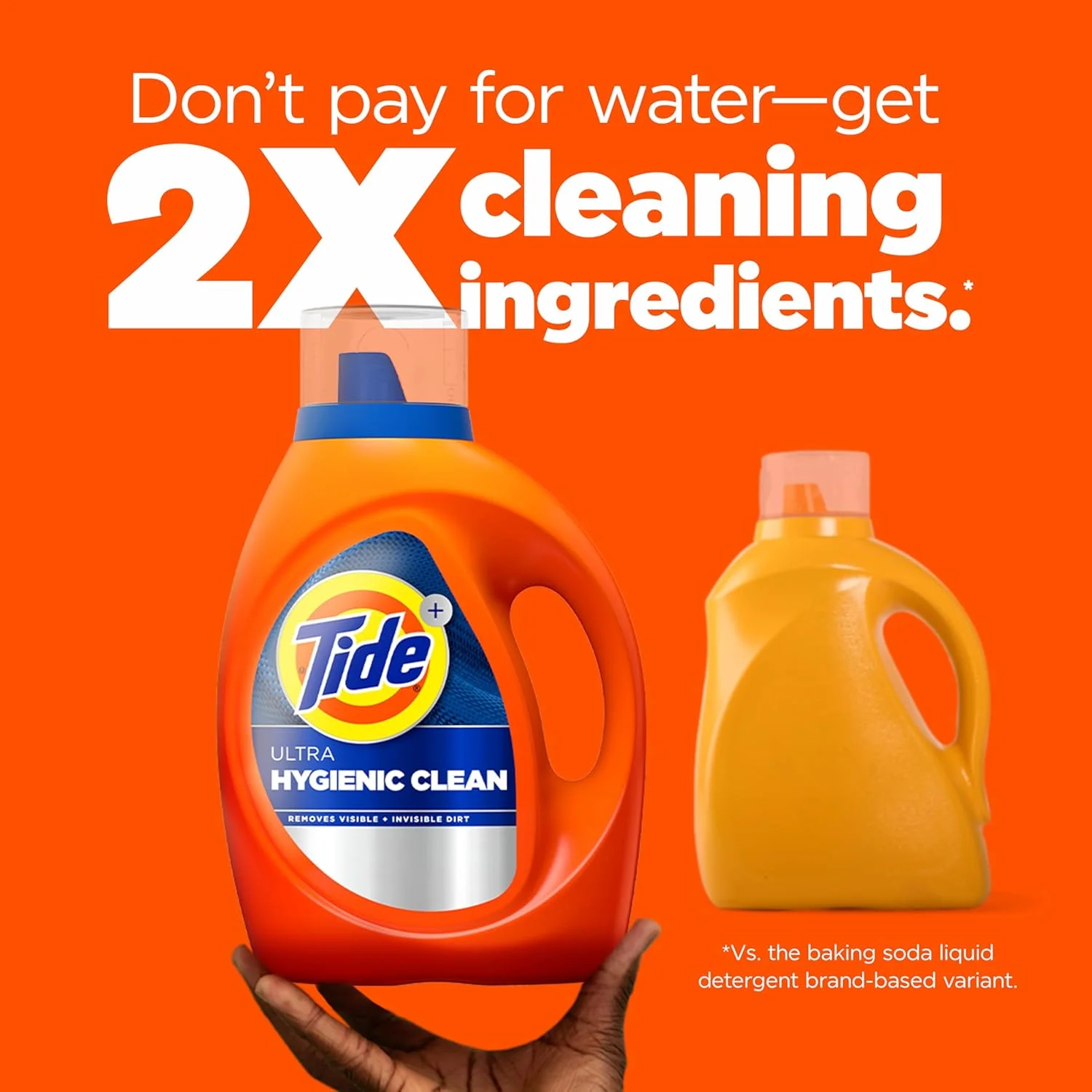 مایع لباسشویی تاید Hygienic Clean Heavy 10X Duty، رایحه اصلی، سازگار با HE، 59 بار شستشو، 2.48 لیتر مایع لباسشویی تاید Hygienic Clean Heavy 10X Duty، رایحه اصلی، سازگار با HE، 59 بار شستشو، 2.48 لیتر