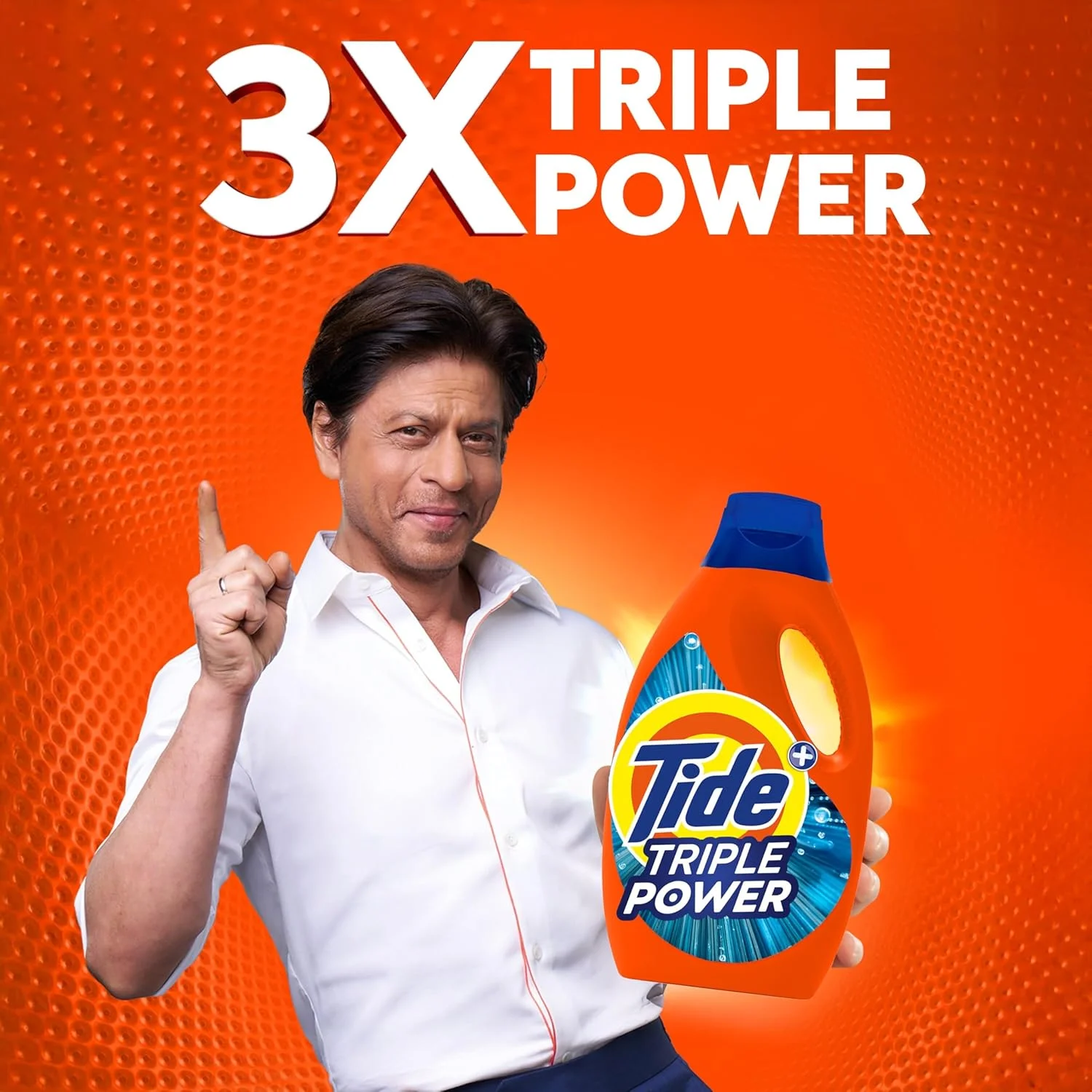 مایع لباسشویی تاید مدل Triple Power Original حجم 1.8 لیتر بسته دو عددی