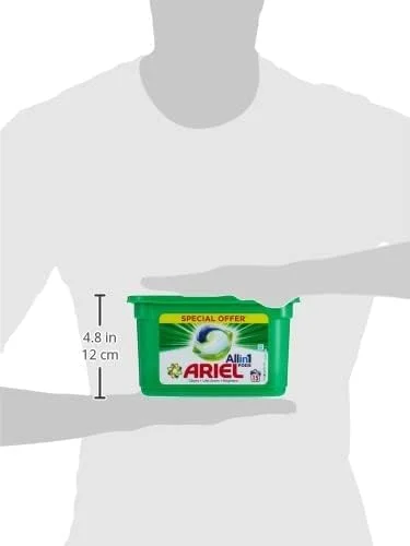 کپسول های لباسشویی آریل 3 در 1، با رایحه اصلی، مایع لباسشویی آریل، شوینده قوی لکه بر، بسته 6 عددی 15 تایی (90 کپسول) کپسول های لباسشویی آریل 3 در 1، با رایحه اصلی، مایع لباسشویی آریل، شوینده قوی لکه بر، بسته 6 عددی 15 تایی (90 کپسول)