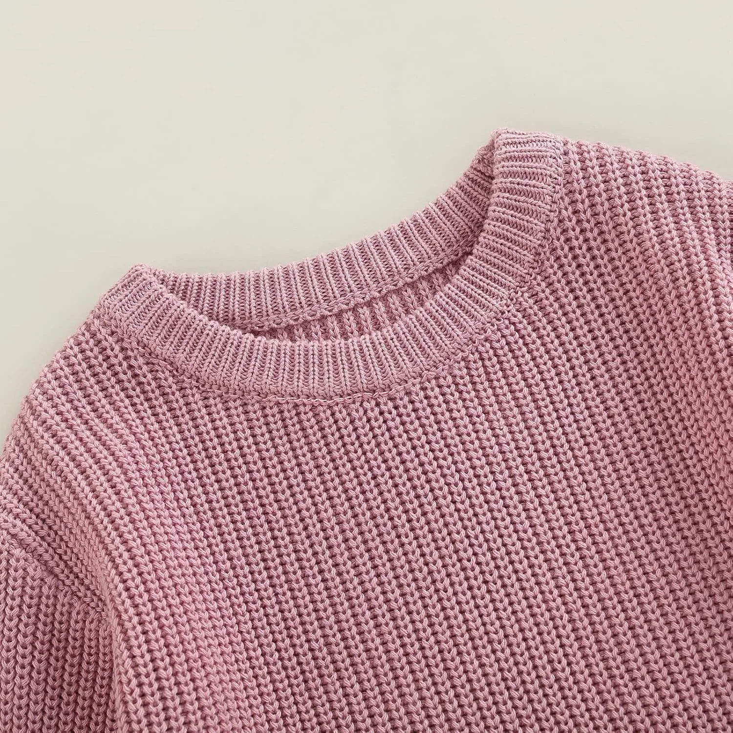 سرهمی بافتنی نوزادی ZAXARRA، آستین بلند، یقه گرد، رنگ ثابت، مناسب برای پسران و دختران سرهمی بافتنی نوزادی ZAXARRA، آستین بلند، یقه گرد، رنگ ثابت، مناسب برای پسران و دختران