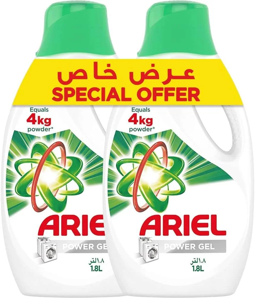 مایع لباسشویی آریل اورجینال 2X1.8 لیتری
