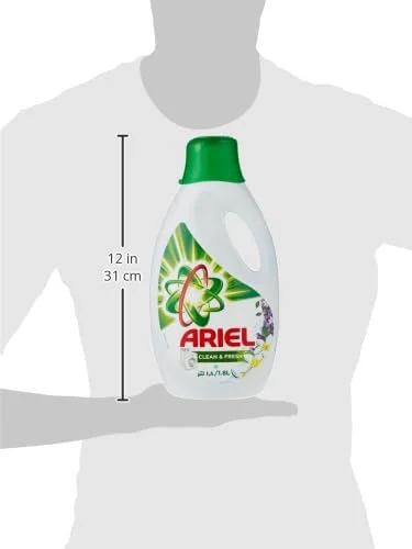 مایع لباسشویی آریل HDL مدل Clean Fresh حجم 1.8 لیتر