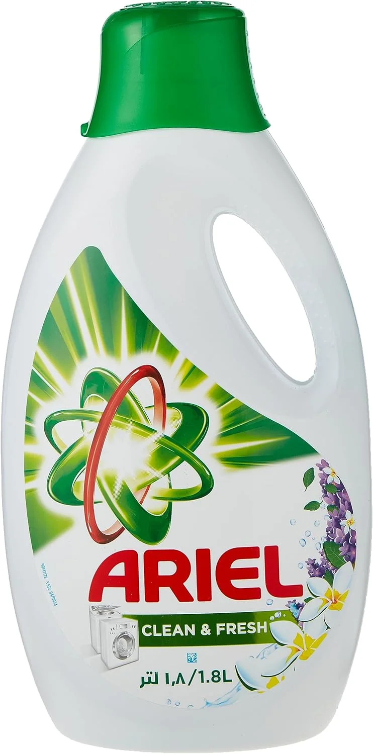مایع لباسشویی آریل HDL مدل Clean Fresh حجم 1.8 لیتر