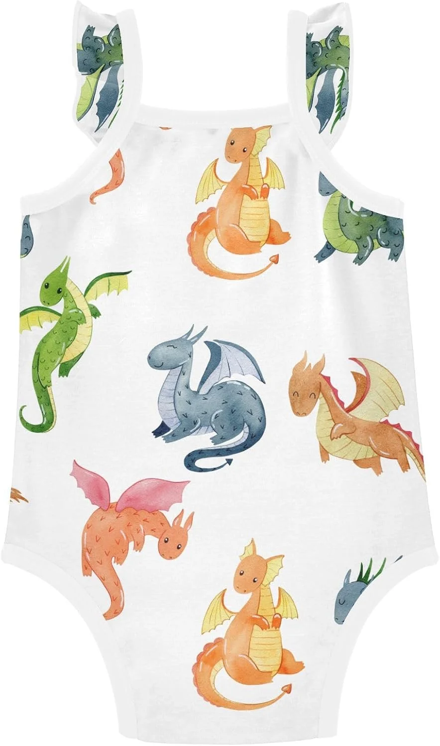 بادی نوزادی دخترانه vvfelixl طرح روباه صاف، لباس نوزادی پنبه ای بدون آستین مناسب 0-3 ماه بادی نوزادی دخترانه vvfelixl طرح روباه صاف، لباس نوزادی پنبه ای بدون آستین مناسب 0-3 ماه