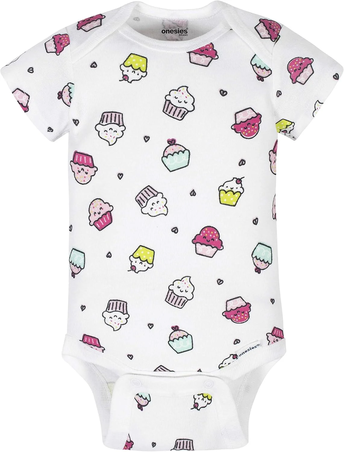 لباس زیر دکمه دار نوزادی دخترانه Onesies Brand، بسته 8 عددی، آستین کوتاه، طرح دار، ست تی شرت نوزاد و کودک نوپا لباس زیر دکمه دار نوزادی دخترانه Onesies Brand، بسته 8 عددی، آستین کوتاه، طرح دار، ست تی شرت نوزاد و کودک نوپا