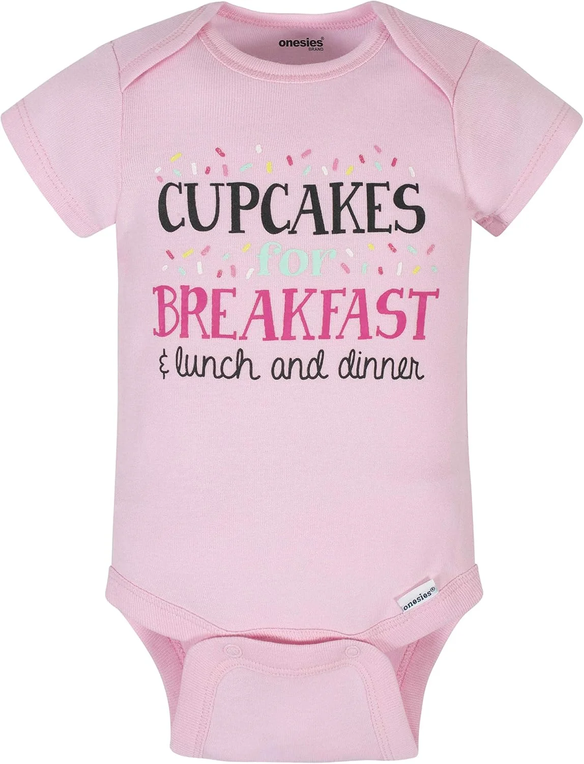 لباس زیر دکمه دار نوزادی دخترانه Onesies Brand، بسته 8 عددی، آستین کوتاه، طرح دار، ست تی شرت نوزاد و کودک نوپا لباس زیر دکمه دار نوزادی دخترانه Onesies Brand، بسته 8 عددی، آستین کوتاه، طرح دار، ست تی شرت نوزاد و کودک نوپا