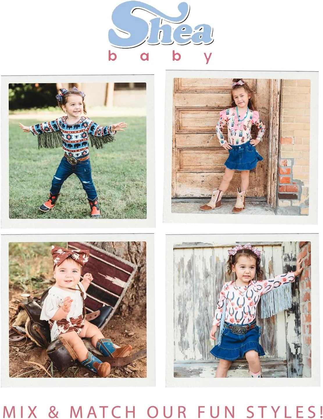 پیراهن دخترانه فیروزه ای گاوچران شی بیبی با ریشه پیراهن دخترانه فیروزه ای گاوچران شی بیبی با ریشه