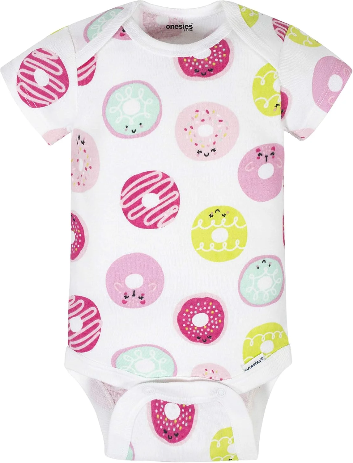 لباس زیر دکمه دار نوزادی دخترانه Onesies Brand، بسته 8 عددی، آستین کوتاه، طرح دار، ست تی شرت نوزاد و کودک نوپا لباس زیر دکمه دار نوزادی دخترانه Onesies Brand، بسته 8 عددی، آستین کوتاه، طرح دار، ست تی شرت نوزاد و کودک نوپا