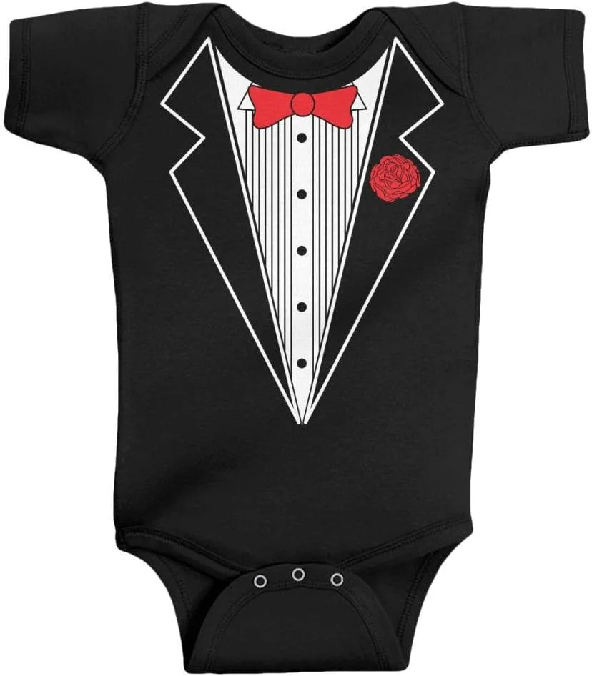 بادی تاکسیدو نوزادی Threadrock Unisex بادی تاکسیدو نوزادی Threadrock Unisex