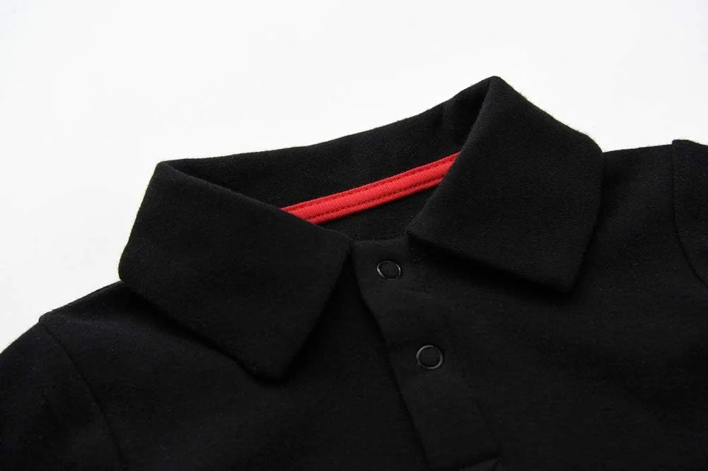 بادی پولوشرت آستین بلند نوزادی Teach Leanbh، پنبه ای، رنگ خالص، مناسب 3 تا 24 ماه بادی پولوشرت آستین بلند نوزادی Teach Leanbh، پنبه ای، رنگ خالص، مناسب 3 تا 24 ماه