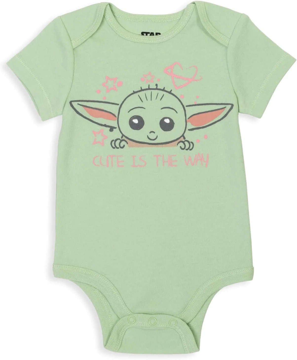 ست 5 عددی بادی آستین کوتاه نوزادی جنگ ستارگان طرح ماندالورین بیبی یودا ست 5 عددی بادی آستین کوتاه نوزادی جنگ ستارگان طرح ماندالورین بیبی یودا