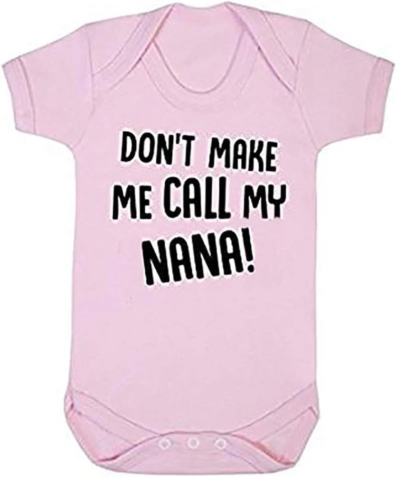 رامپر نوزادی بامزه طرح "خواهران جنوبی، مجبورم نکنید مادربزرگم را صدا کنم"