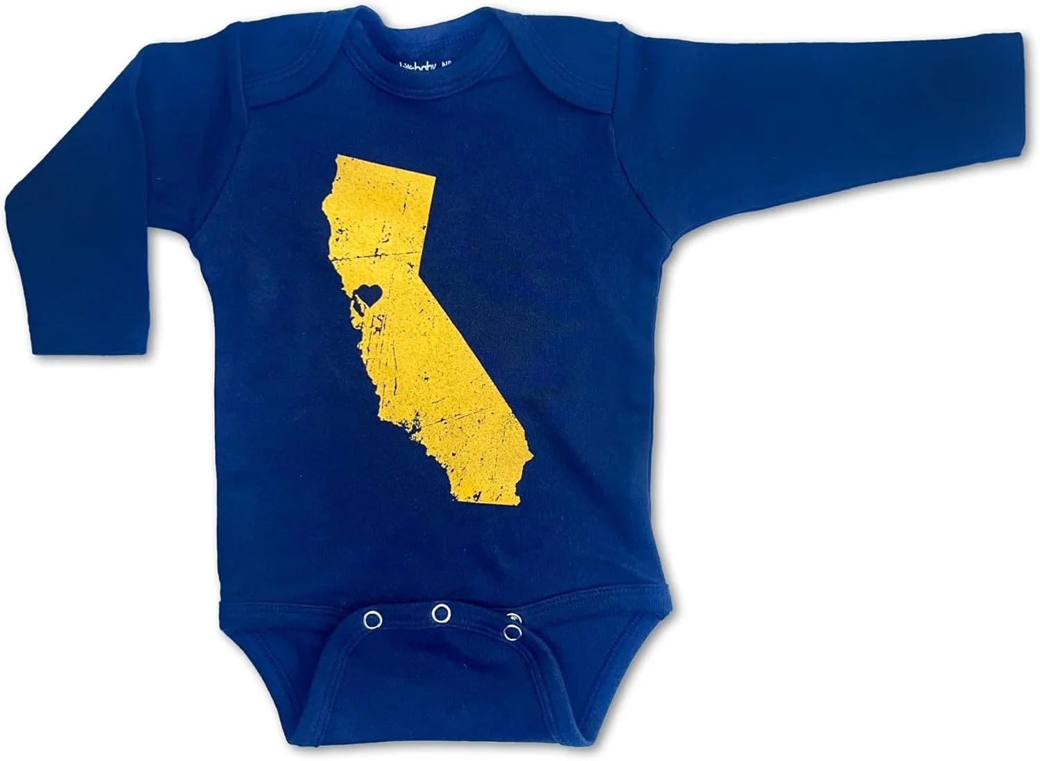 بادی آستین بلند نوزادی طرح Sol Baby Northern Cali Love Berkeley - لباس رامپر تابستانی унисекс برای نوزادان و کودکان