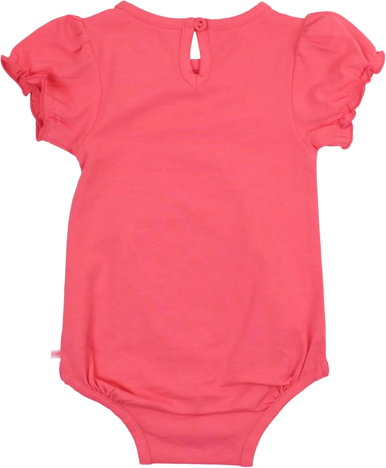 بادی آستین کوتاه دخترانه بافت پفی RuffleButts بادی آستین کوتاه دخترانه بافت پفی RuffleButts