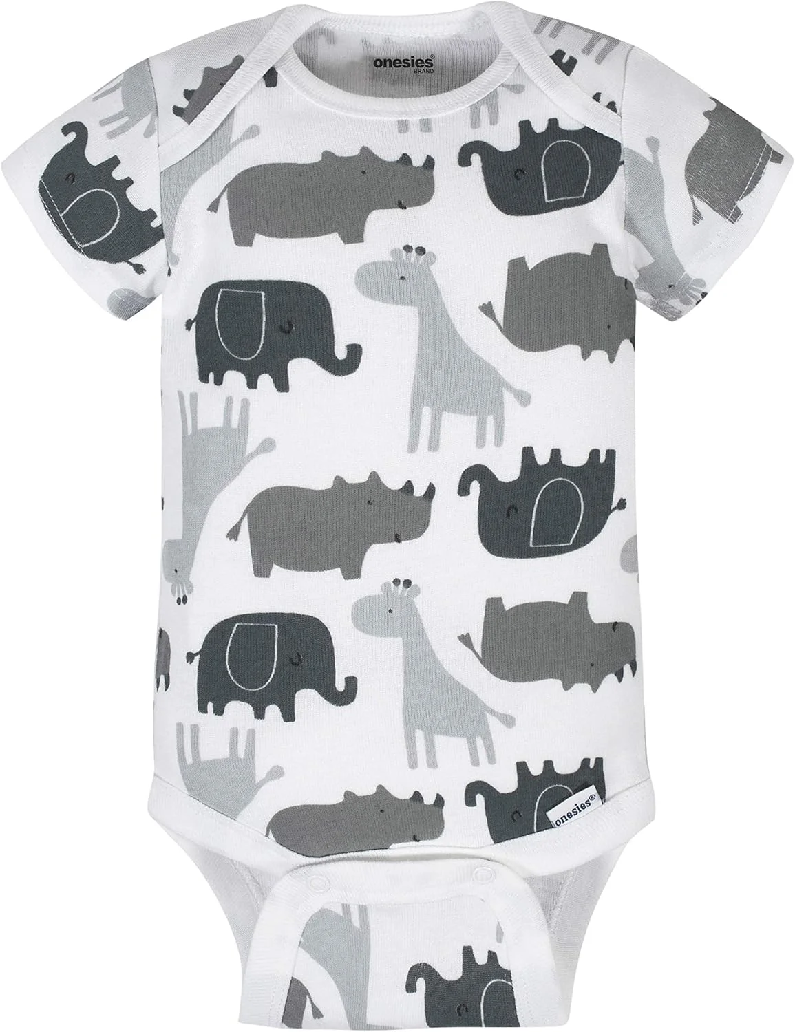 لباس زیر دکمه دار نوزادی 8 عددی Onesies Brand لباس زیر دکمه دار نوزادی 8 عددی Onesies Brand