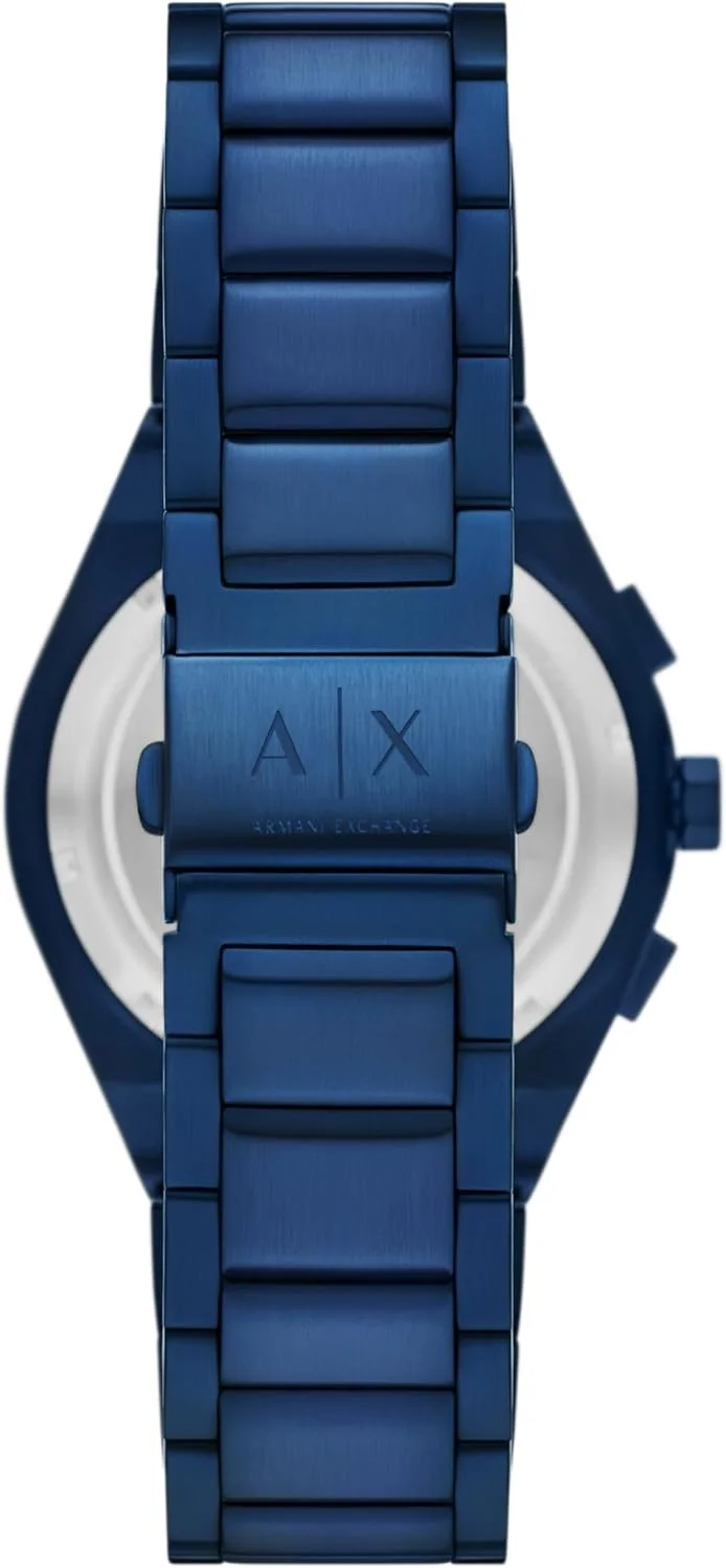 ساعت مچی مردانه آرمانی اکسچنج مدل Sync Chronograph آبی استیل (مدل: AX4189) ساعت مچی مردانه آرمانی اکسچنج مدل Sync Chronograph آبی استیل (مدل: AX4189)
