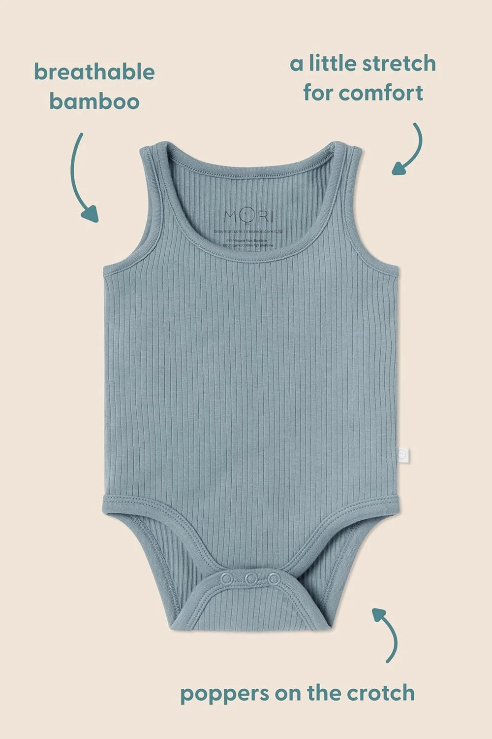 بادی آستین حلقه ای کبریتی پریمیوم نوزاد موری - تاپ راحت و تنفسی унисекс با دکمه های بدون نیکل برای پسران و دختران بادی آستین حلقه ای کبریتی پریمیوم نوزاد موری - تاپ راحت و تنفسی унисекс با دکمه های بدون نیکل برای پسران و دختران