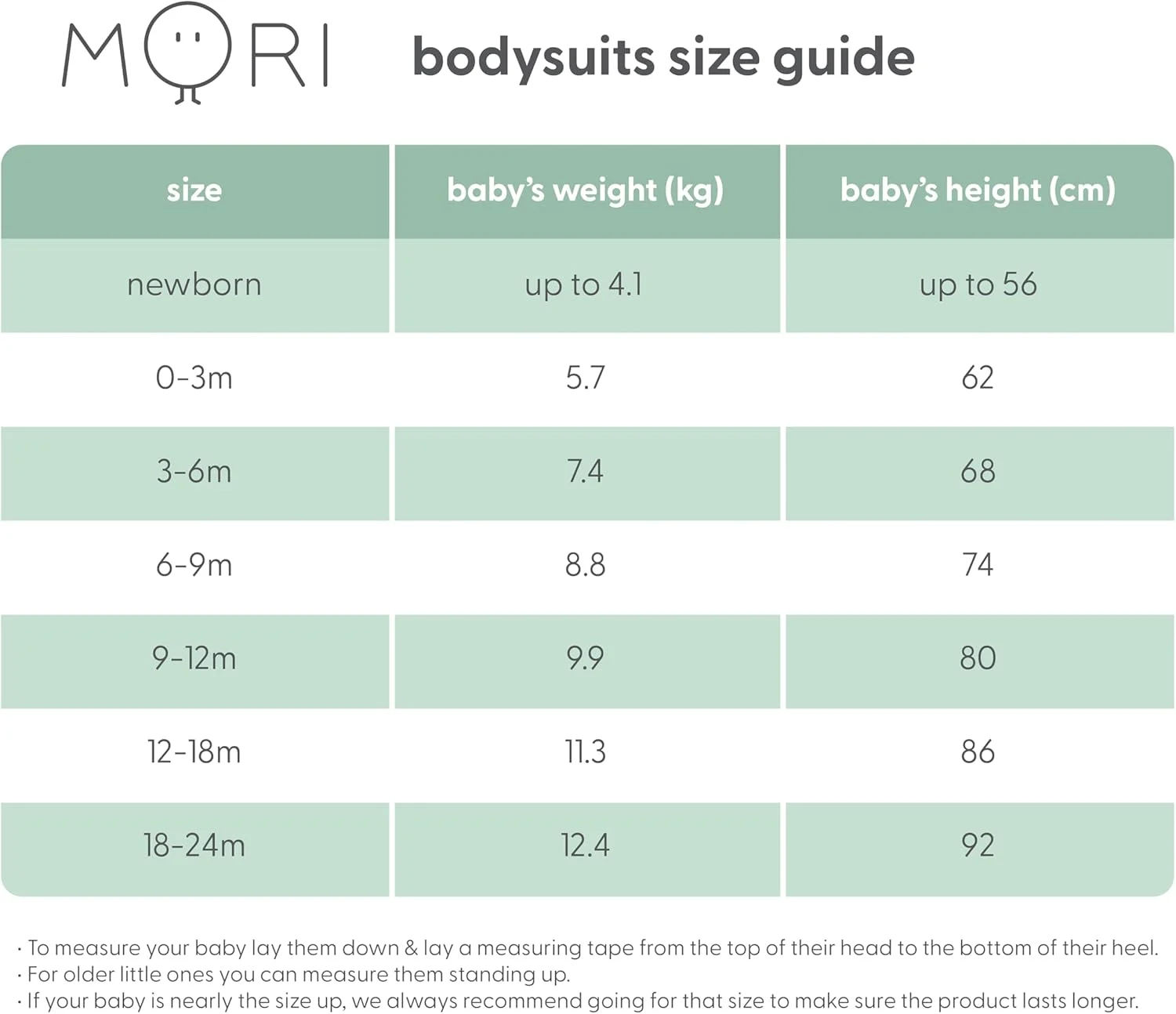 بادی یقه اسکی ممتاز نوزادی MORI، مناسب پسران و دختران - رامپر آستین بلند زمستانی گرم با دکمه های بدون نیکل
