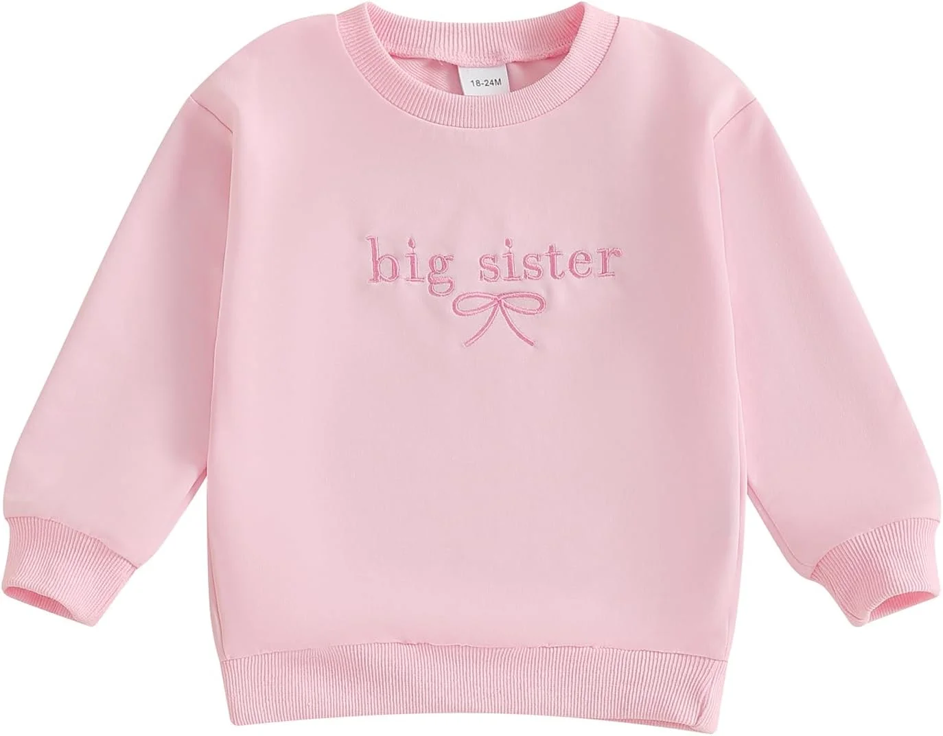 ست لباس خواهرانه نوزاد دخترانه، رامپر بادی خواهر کوچک، تاپ و سویشرت خواهر بزرگ