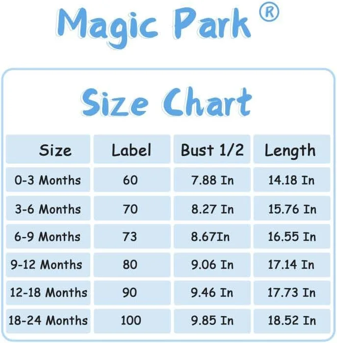 رامپر یک تکه دخترانه Magic Park، بادی آستین چین دار دخترانه، لباس سرهمی دخترانه نوپا رامپر یک تکه دخترانه Magic Park، بادی آستین چین دار دخترانه، لباس سرهمی دخترانه نوپا