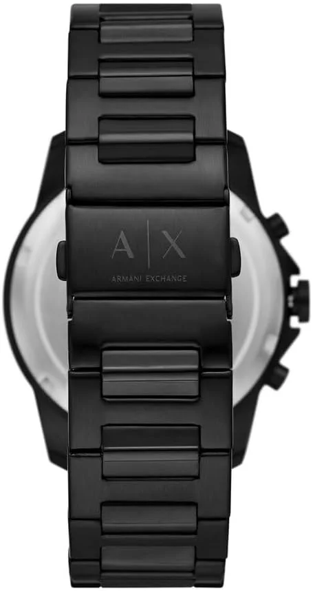 ساعت مچی مردانه کرنوگراف کوارتز ARMANI EXCHANGE AX7153SET، قطر قاب 44 میلی متر، مشکی ساعت مچی مردانه کرنوگراف کوارتز ARMANI EXCHANGE AX7153SET، قطر قاب 44 میلی متر، مشکی