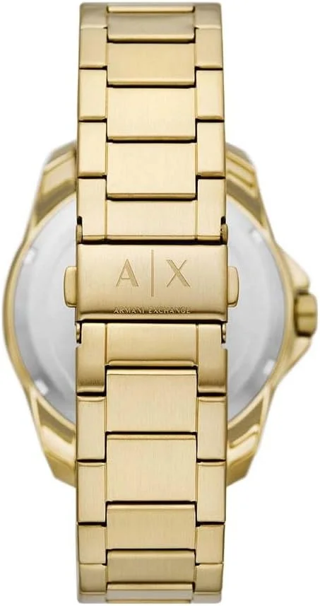 ساعت مچی مردانه آرمانی اکسچنج مدل AX1951 با صفحه نمایش سه عقربه و تاریخ، بدنه استیل طلایی ساعت مچی مردانه آرمانی اکسچنج مدل AX1951 با صفحه نمایش سه عقربه و تاریخ، بدنه استیل طلایی