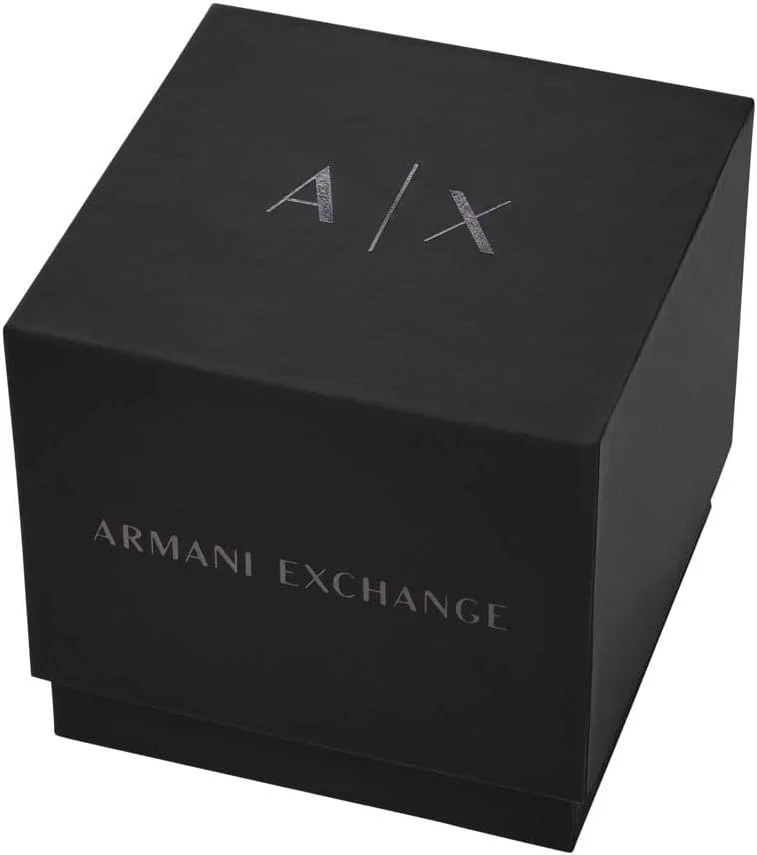 ساعت مچی مردانه آرمانی اکسچنج مدل Moonphase Multifunktion، حداقل 50% استیل بازیافتی، سایز قاب 44 میلی متر ساعت مچی مردانه آرمانی اکسچنج مدل Moonphase Multifunktion، حداقل 50% استیل بازیافتی، سایز قاب 44 میلی متر