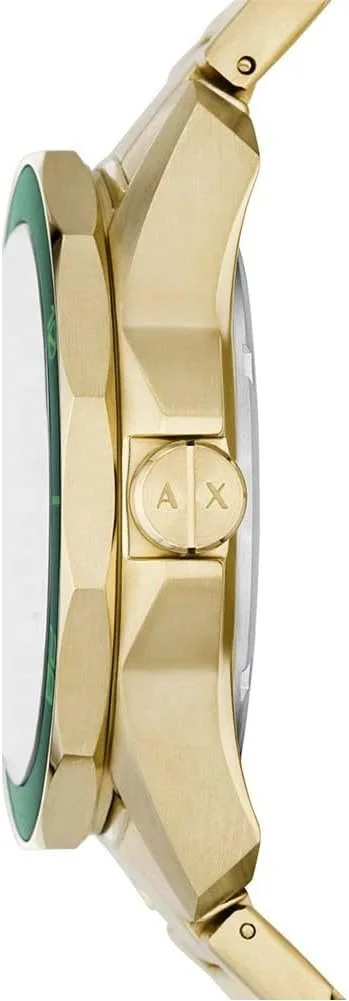 ساعت مچی مردانه آرمانی اکسچنج مدل AX1951 با صفحه نمایش سه عقربه و تاریخ، بدنه استیل طلایی ساعت مچی مردانه آرمانی اکسچنج مدل AX1951 با صفحه نمایش سه عقربه و تاریخ، بدنه استیل طلایی