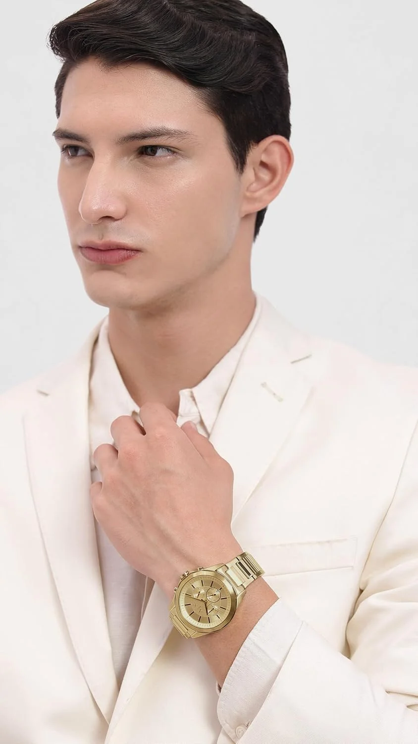 ساعت مچی مردانه کرنوگراف A|X Armani Exchange با بند استیل، سیلیکونی یا چرمی ساعت مچی مردانه کرنوگراف A|X Armani Exchange با بند استیل، سیلیکونی یا چرمی