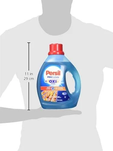 مایع لباسشویی پرسیل پروکلین، قدرت اضافی Oxi، 100 Fl Oz (بسته 4 عددی) مایع لباسشویی پرسیل پروکلین، قدرت اضافی Oxi، 100 Fl Oz (بسته 4 عددی)