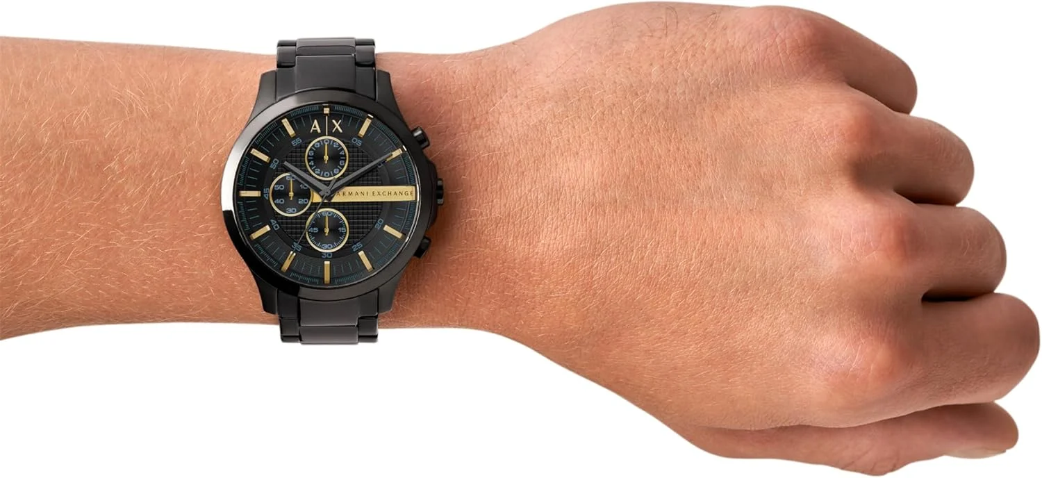 ساعت کرنوگراف مردانه A|X Armani Exchange; ساعت مردانه با بند چرمی، استیل ضد زنگ یا سیلیکونی ساعت کرنوگراف مردانه A|X Armani Exchange; ساعت مردانه با بند چرمی، استیل ضد زنگ یا سیلیکونی
