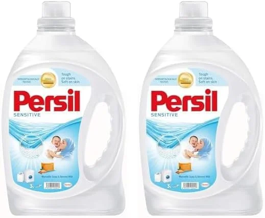 مایع لباسشویی پرسیل مخصوص پوست های حساس 3 لیتری (بسته 2 عددی)